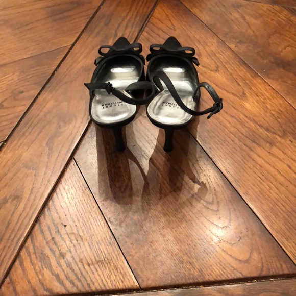 🚫Black Satin SlingBack Heels - Picture 4 of 5